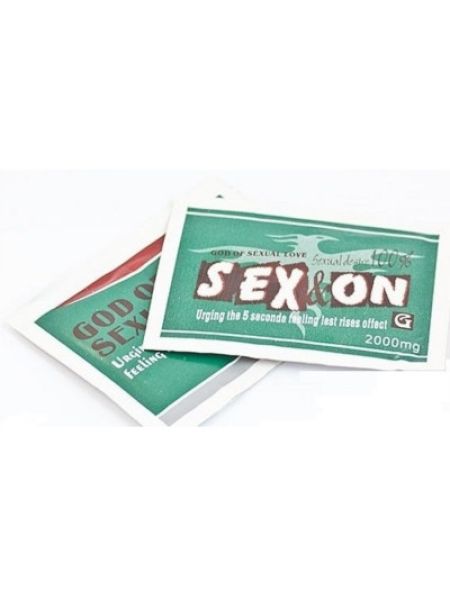 Збудливий жіночий порошок, збудник жіночий SEX&ON (по 1шт)