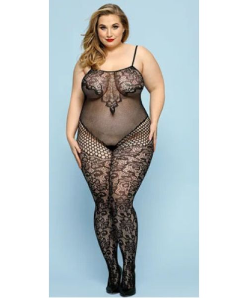 Боді комбінезон з квітковим принтом (без доступу) Maria XL/XXL
