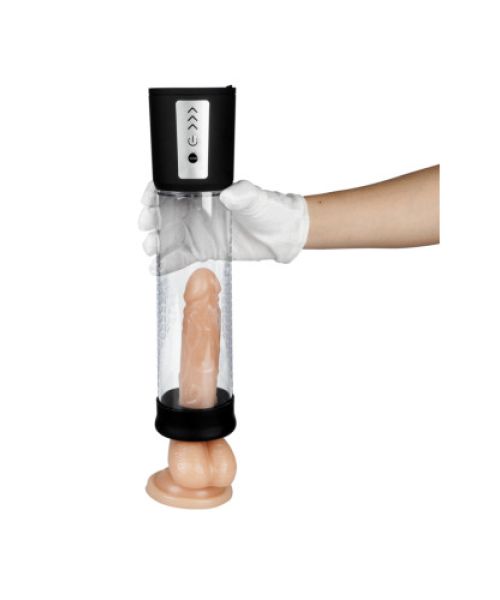 Автоматичний насос Penis Pump Men Automatic прозорий