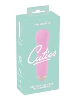 Компактний рожевий міні-вібратор Cuties Mini Vibrator з 7 різними вібраційними режимами