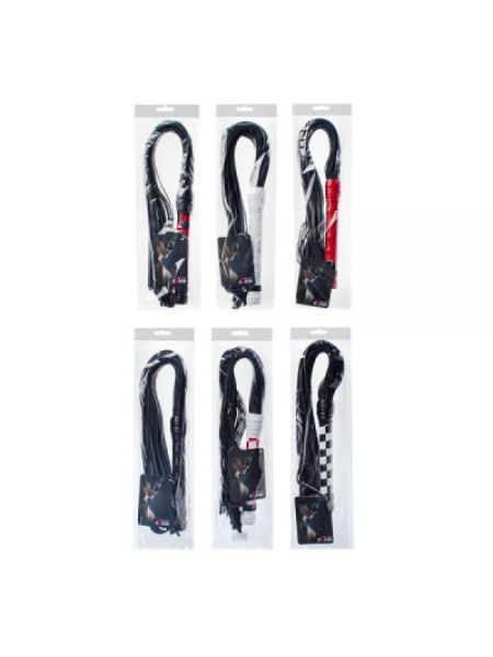 Флогер Premium Leather Flogger, B&W