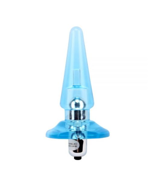 Анальний плаг NICOLE'S Vibra Plug, Blue