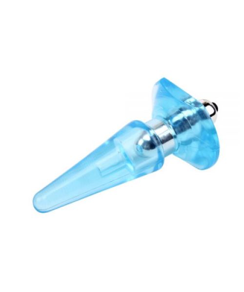 Анальний плаг NICOLE'S Vibra Plug, Blue