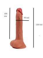 Фалоімітатор "Logan penis", мулат