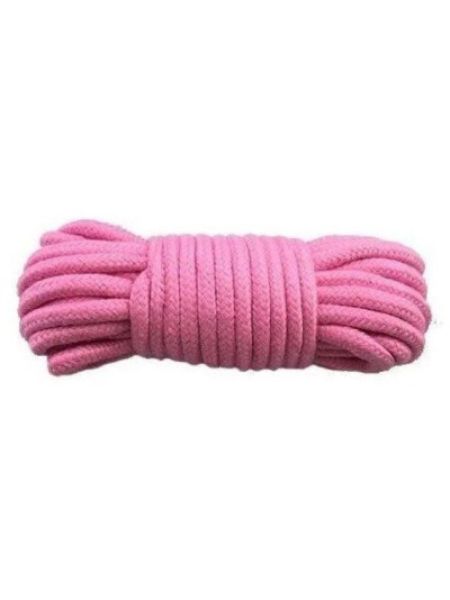 Мотузка для бондажу BONDAGE ROPE 10M, Pink