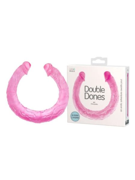 Подвійний фалоімітатор "Double Dong" PINK