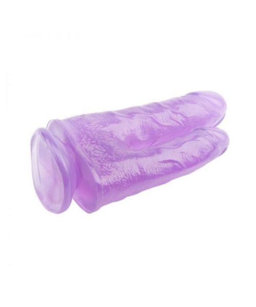 Подвійний фалоімітатор 7.9 Inch Dildo, Purple