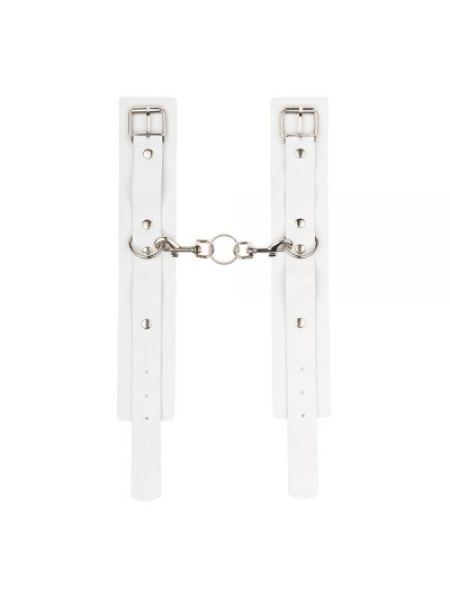 Окови Leather Standart Leg Cuffs, White