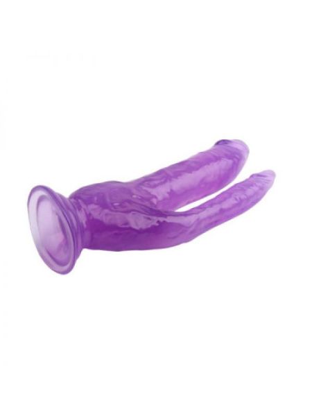 Подвійний фалоімітатор 8.0 Inch Dildo, Purple