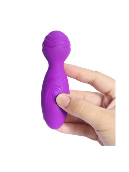 Вібромасажер Dilianni mini massager 10 режимів вібрації фіолетовий
