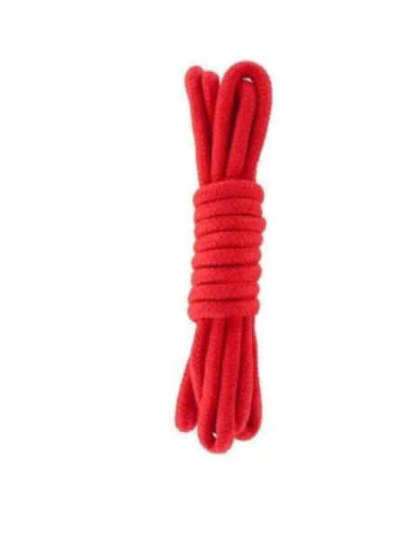 Мотузка для бондажу BONDAGE ROPE 3M, Red
