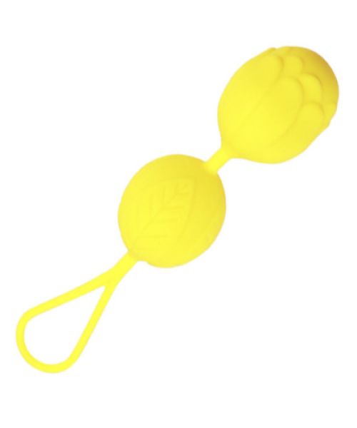 Вагінальні кульки Yellow Petal жовтий