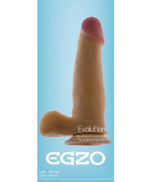 Фалоімітатор EGZO Ciberskin DS001 (18,5 см х 4 см)