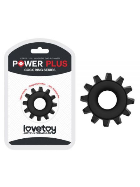 Ерекційне кільце POWER PLUS Cockring, Black