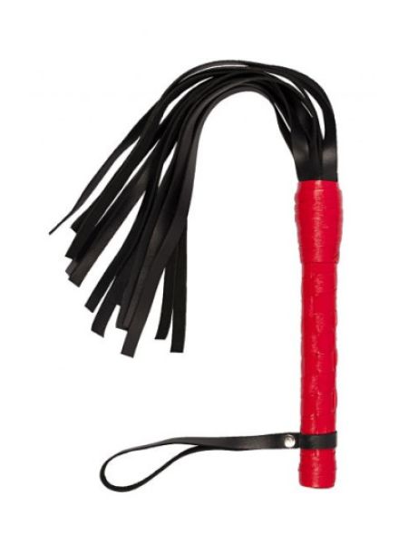 Флогер VIP Leather Flogger, Red