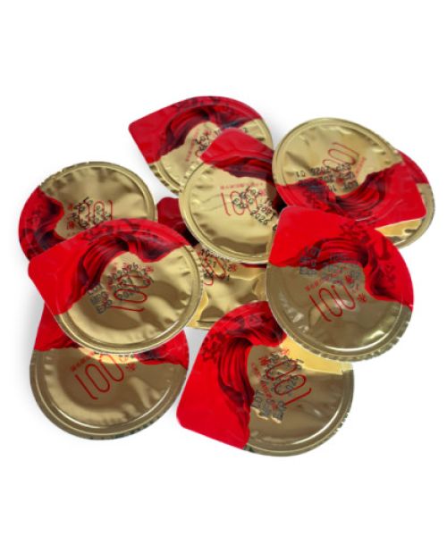 Презервативи OLO RedGold із продовжуючим ефектом (по 1шт)