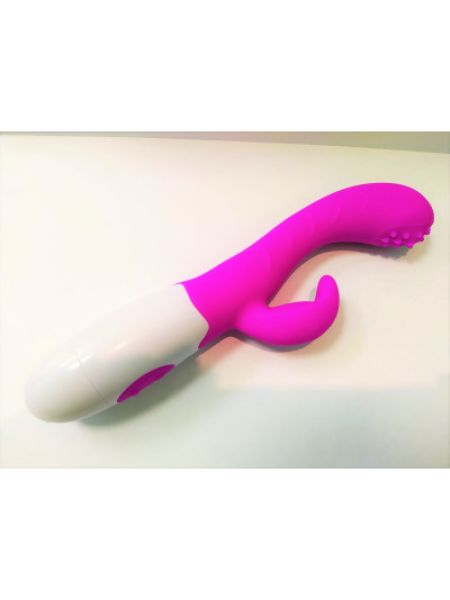 Вібратор з кліторальним стимулятором та хвильовим ефектом "Arthur"