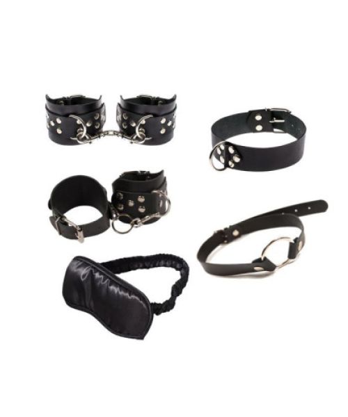 Набір Exxtreme Sex BDSM Leather Set, Black