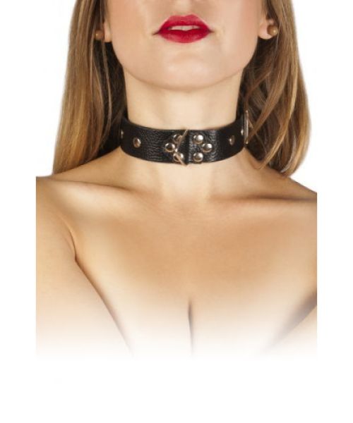 Нашийник Leather Restraints Collar, Black