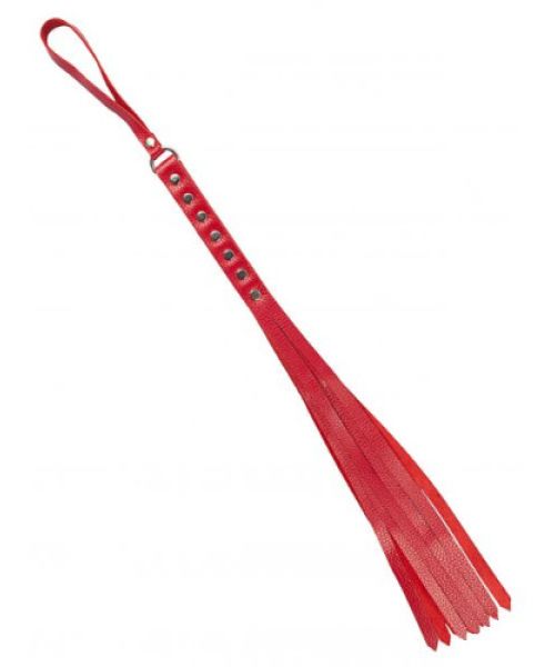 Флогер натуральна шкіра Leather Floger, Red