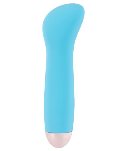 Синій міні вібромасажер Cuties Mini Vibrator з 7 різними вібраційними режимами