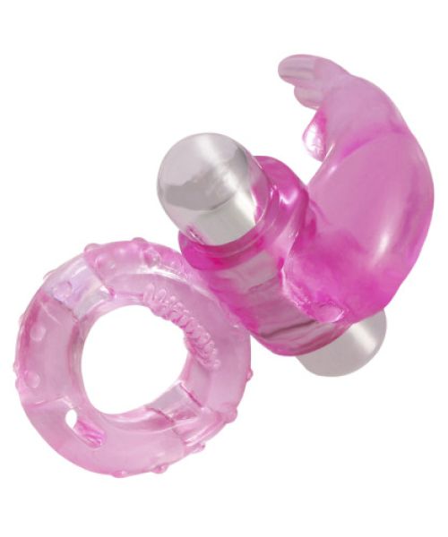 Ерекційне кільце Cuddle Vibro Pro 7 режимів вібрації колір рожевий
