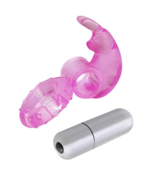 Ерекційне кільце Cuddle Vibro Pro 7 режимів вібрації колір рожевий