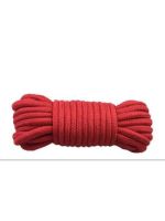 Мотузка для бондажу BONDAGE ROPE 10M, Red