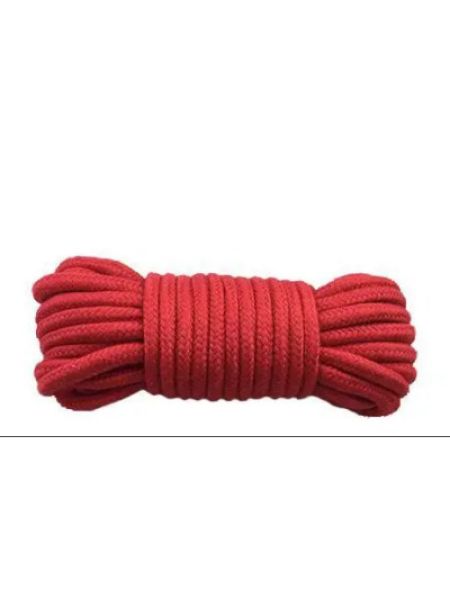 Мотузка для бондажу BONDAGE ROPE 10M, Red