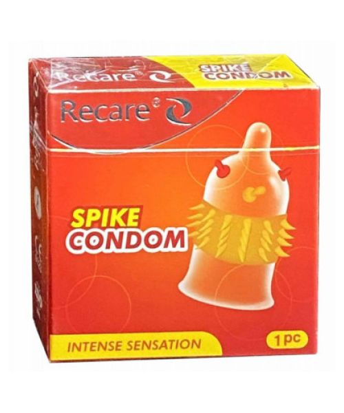 Презерватив Recare Spike Condon з вусиками та пухирцями (упаковка 1шт)