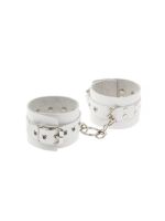 Наручники Leather Rastraints Hand Cuffs, White