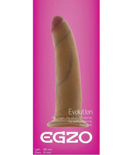 Фалоімітатор EGZO Ciberskin D001 (18 см х 3,5 см)