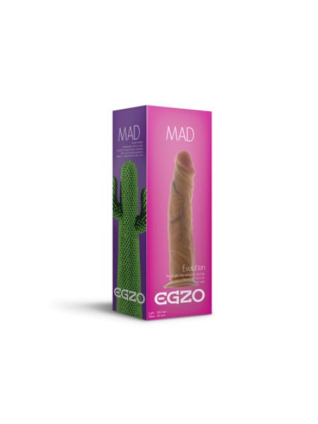 Фалоімітатор EGZO Ciberskin D002 (20,5 см х 4,5 см)