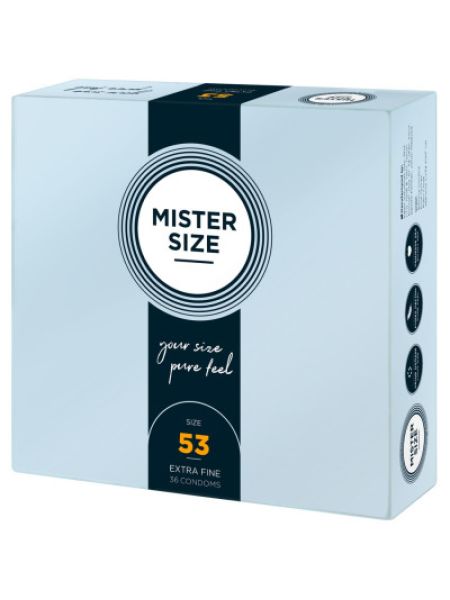 Презервативи Mister Size 53 mm (по 1 шт)