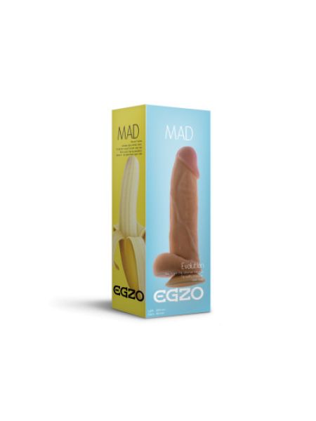 Фалоімітатор EGZO Ciberskin DS005 (20 см х 4,8 см)