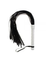 Флогер Premium Leather Flogger, White