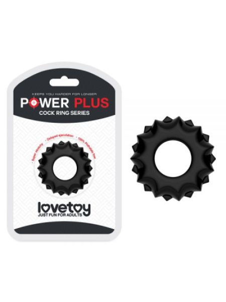 Ерекційне кільце POWER PLUS Cockring, Black