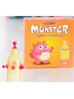 Презерватив Recare MONSTER Pink+Yellow Snick (1шт)