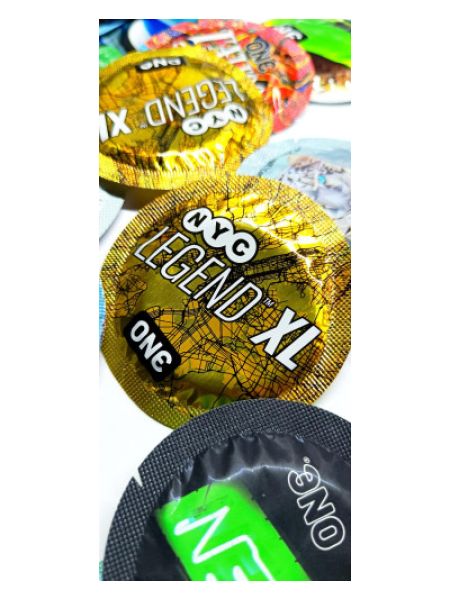 Презервативи ONE Legend XL (великі) (по 1шт) (упаковка може відрізнятися кольором та малюнком)