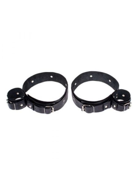 Фіксатор для зап'ястків та стегон Fixation Me Thigh, Black