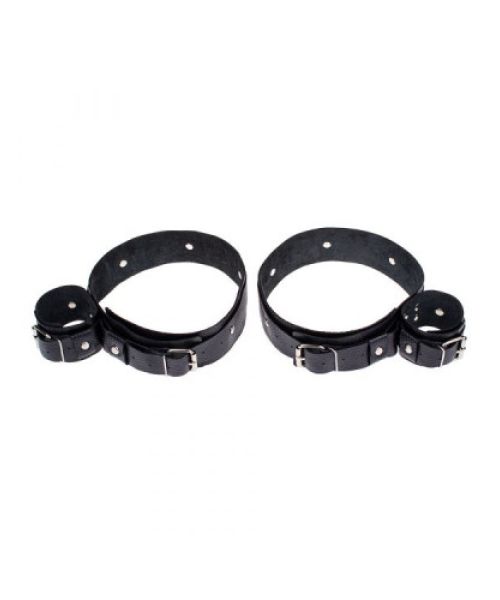 Фіксатор для зап'ястків та стегон Fixation Me Thigh, Black
