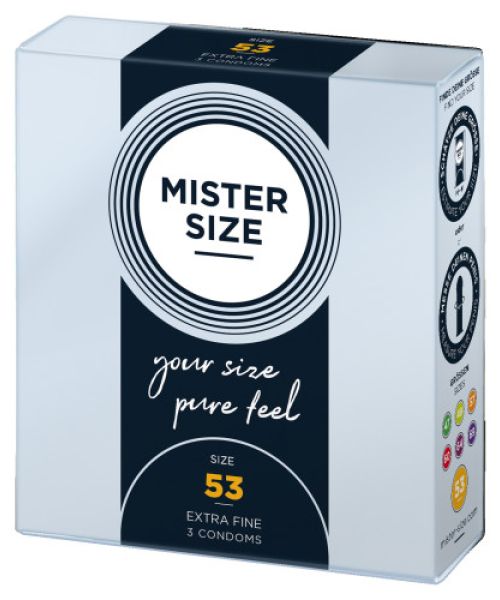 Презервативи Mister Size 53 mm (3 шт)