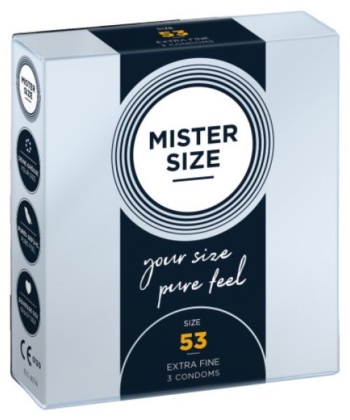 Презервативи Mister Size 53 mm (3 шт)
