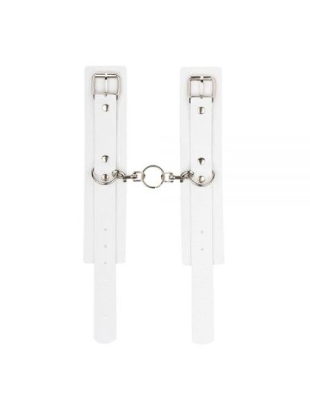Наручники Leather Standart Hand Cuffs, White