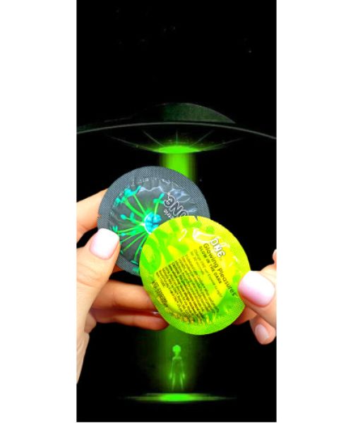Презерватив світиться у темряві 1 шт One Glowing Pleasures