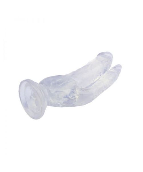 Подвійний фалоімітатор 8.0 Inch Dildo, Clear