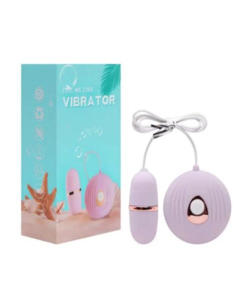 Вібро-яйце з провідним керуванням та 7 режимами вібрації Lilo Violet