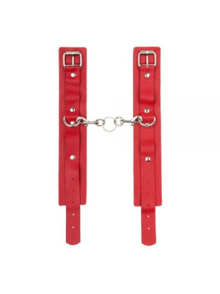 Окови Leather Standart Leg Cuffs, Red