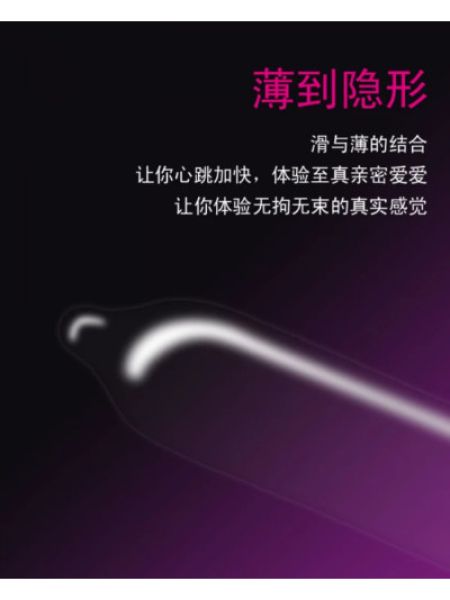 Ультратонкі презервативи з мастилом та гладкою текстурою Muaisi Ultrathin Silver 0,03 мм (упаковка 3 шт)