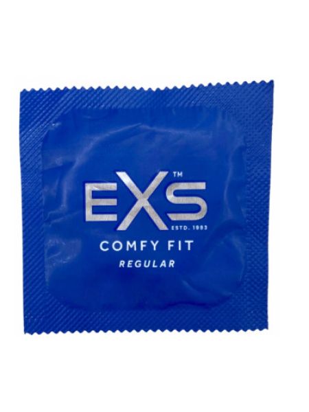Презервативи EXS Comfy Fit Regular тонкі веганські (по 1 шт)